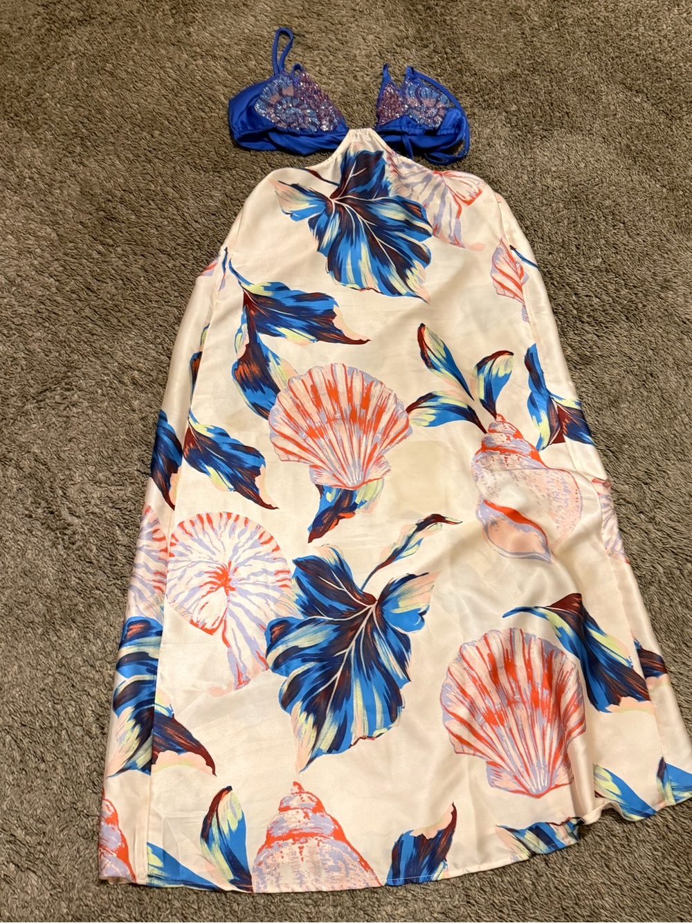 Anthropologie Celandine Shell Comber Midi Dress - Picture 4 of 4